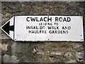 Old Road Sign