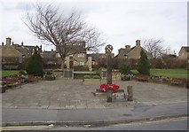 SE1942 : War Memorial, Town Gate, Guiseley by Humphrey Bolton