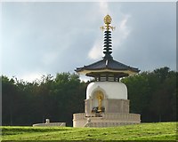 SP8740 : Peace Pagoda by Andrew R Tester