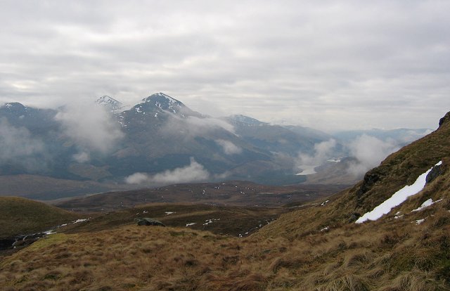 South slopes of Sgiath Chùil