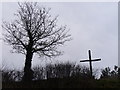 Tree and Cross at Baker