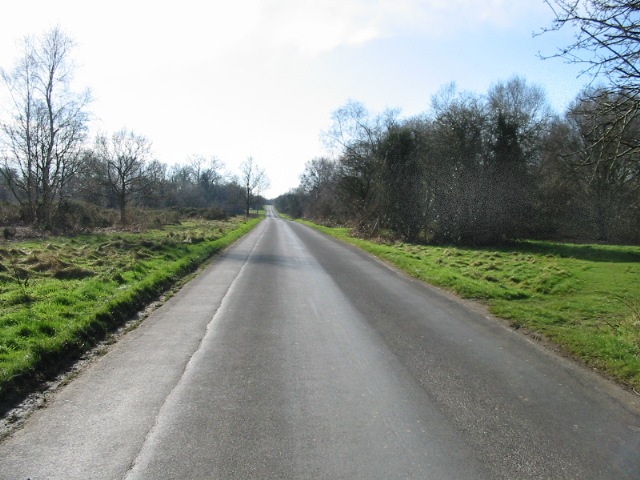 Straight ahead, Bossingham Road, Stelling Minnis