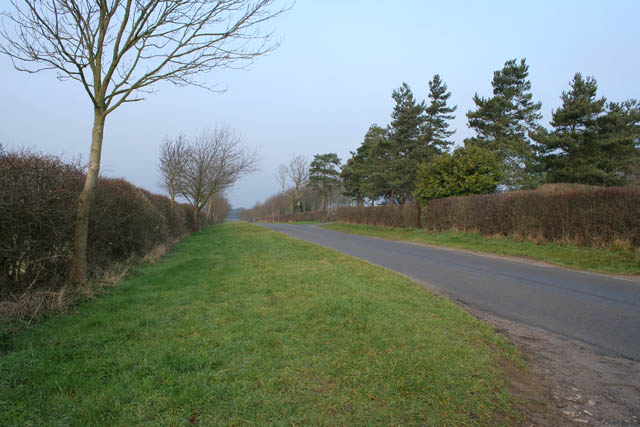Grantham Road near Ropsley