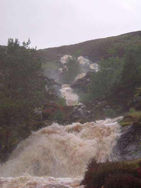 Waterfall at Strathanmore