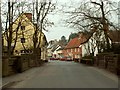 Hoxne village, viewed from Swan Bridge