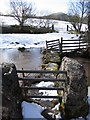 Ancient Stone Clapper Bridge.