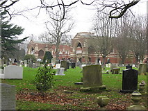 SK5606 : Leicester Crematorium by Bilbo