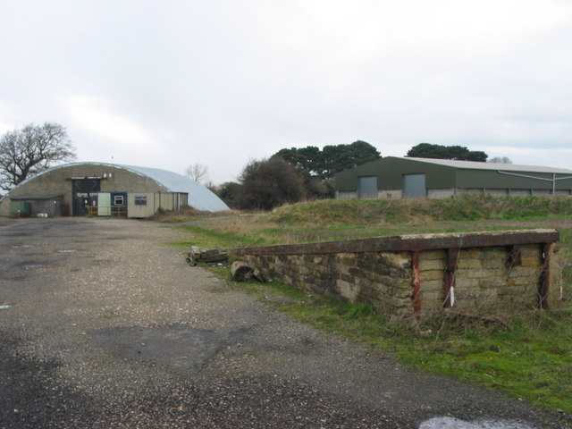 Former Hangars at Former Ford Airfield