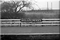 Ballinderry Station name board