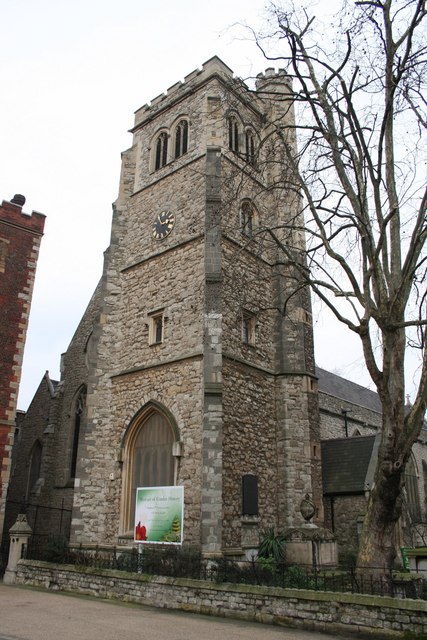 St.Mary-at-Lambeth church tower