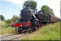 Approaching Steam Train