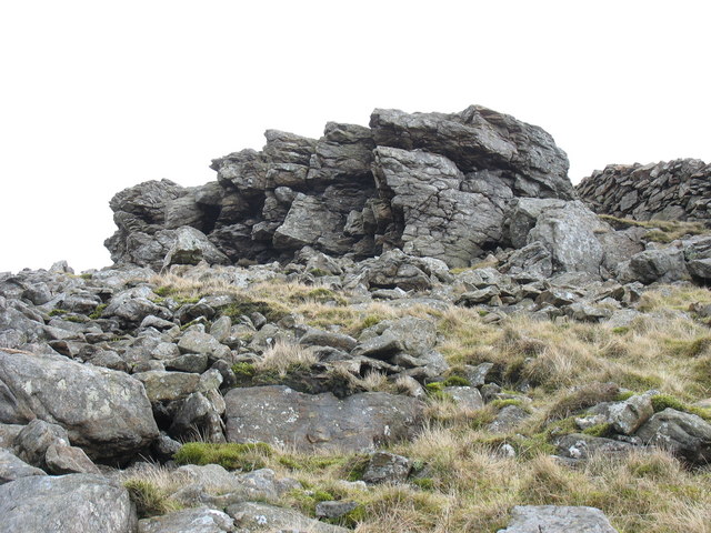Approaching the summit  of Gyrn Goch