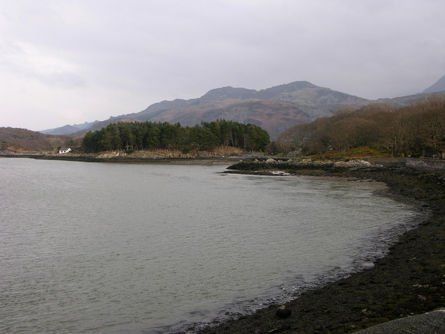 View of Mawddach estuary from Arthog