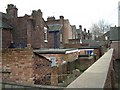 Terrace Housing - back yards, Eastwood, Hanley