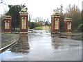 Main entrance to Broome Park