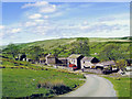 SE0682 : The small hamlet of Swineside in Coverdale by Anthony Harrison