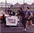 TQ1571 : Pram Race, Church Road Teddington 1986 by Stephen Williams