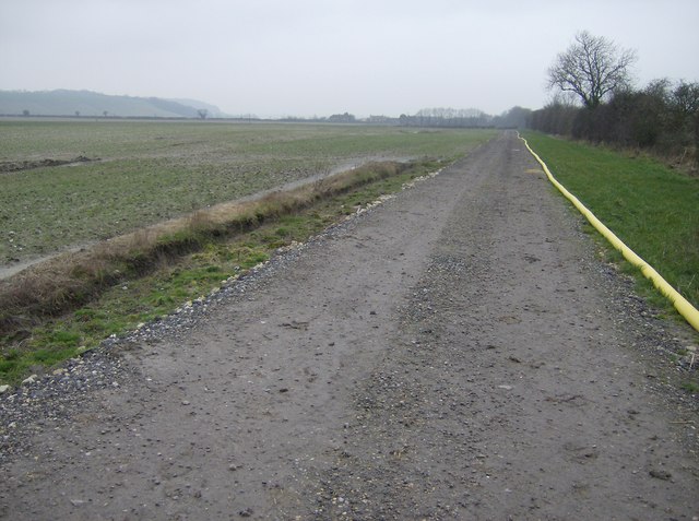 Farm track near Ham
