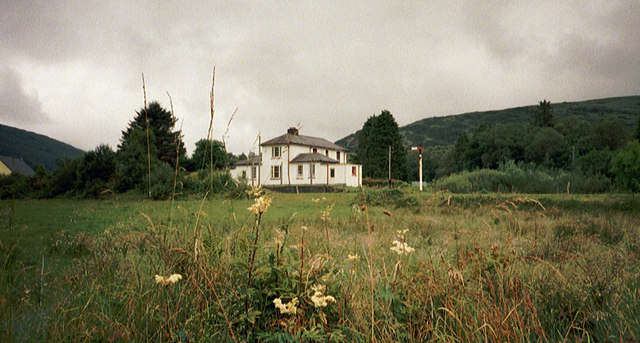 Former An Óige Youth Hostel and one-time Railway Station at Loo Bridge, Co Kerry
