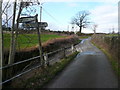 Bolehill Lane - Junction with Press Lane