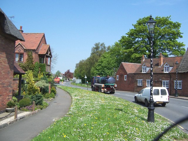 Buildings in the centre of Dunchurch