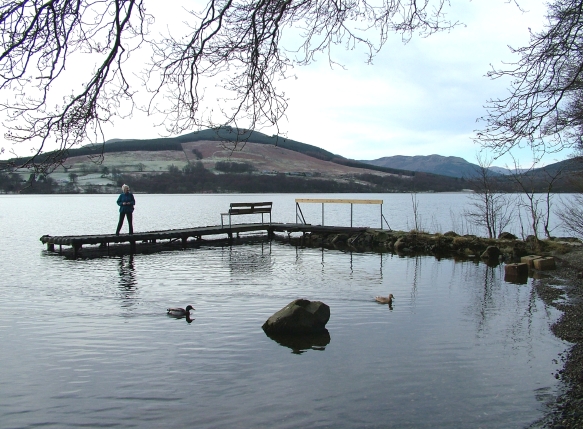 Jetty and Ducks, Loch Earn