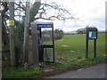 Phone box at Leechpool, Monmouthshire