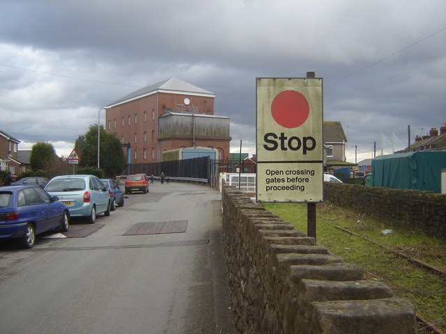 Old railway and pumping station, Sudbrook