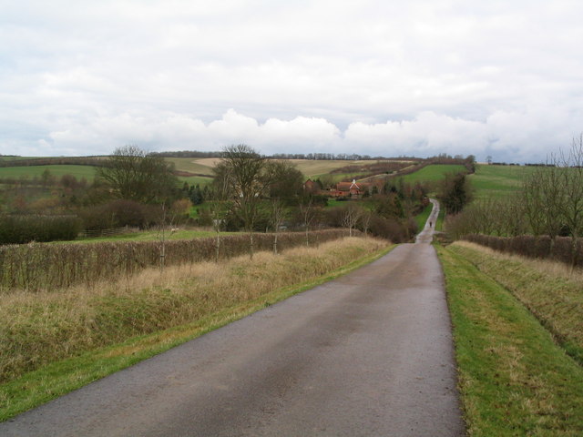Macmillan Way north across the Chater valley
