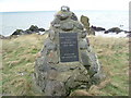 NX0986 : Monument to Snib Scott by Keith Brown