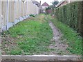 Footpath through to Collingwood Road from St Vincent Road