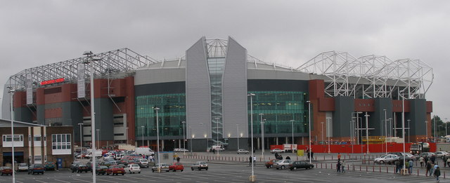 Old Trafford football stadium