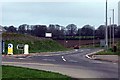 Road junction on the new Helston By-Pass