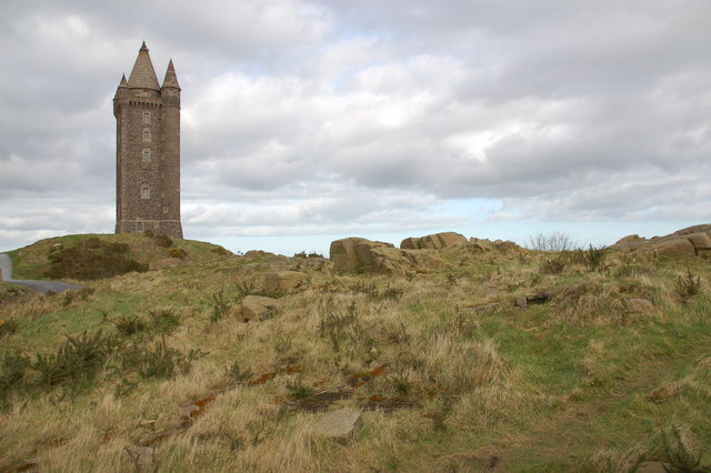 Scrabo Tower near Newtownards