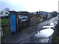 Allotment path, Lynemouth