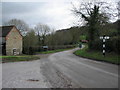 Approaching Horningsham along Cock Road