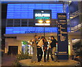 Early evening revellers at the Dolphin Centre, Poole