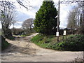 Entrance to Elwell Farms, near Waytown