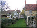 Path from churchyard, Stour Provost