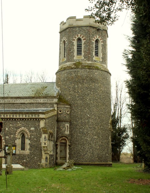 St. Mary's church at Brome