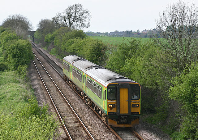 Railway Near Helpringham © Martin Loader :: Geograph Britain And Ireland