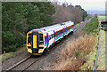 Railway near Muir of Ord Golf Course