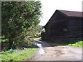 Entrance to Mergate Farm, Bracon Ash