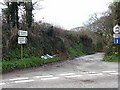 Lane leading to Malpas Ferry