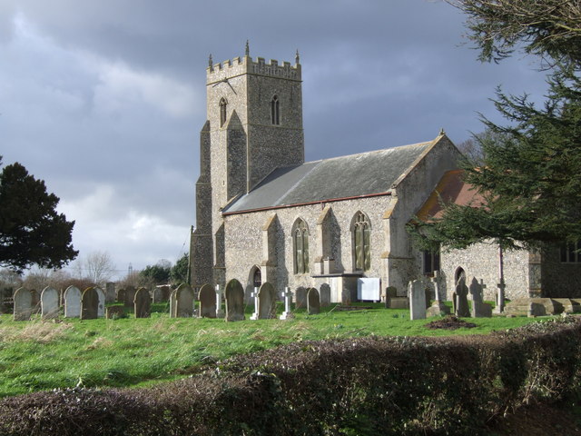 St Mary's Church and Graveyard, Tharston