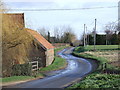 The Road between Low Farm and The Manor, Tibenham