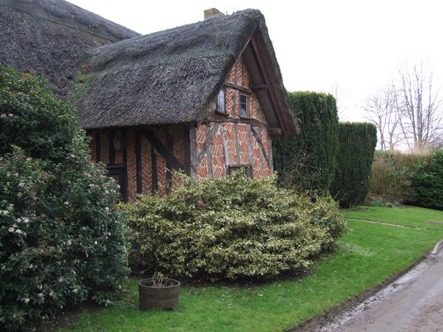 Old Timbered Farm House