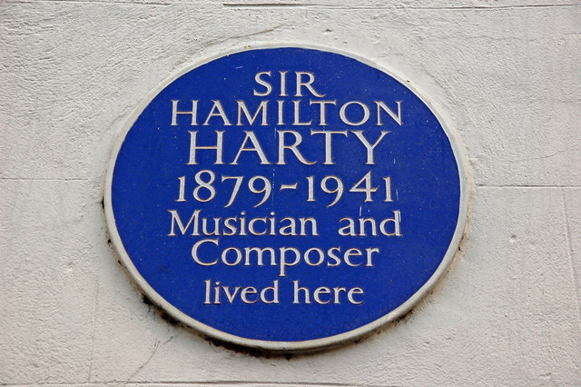 Hamilton Harty plaque, Hillsborough