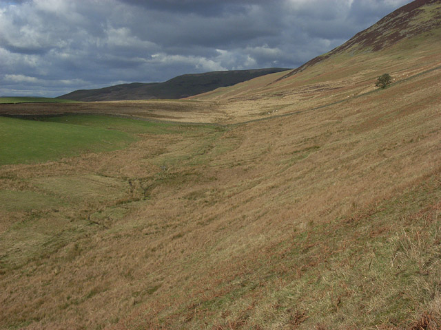 Depression east of Rispie Hill