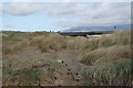 Twyni a charafanau - Sand Dunes and caravans Graig Ddu Black Rock Sands